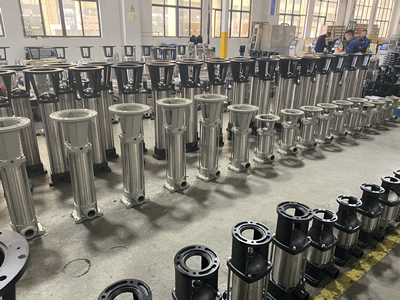 marine multistage pumps assembly workshop