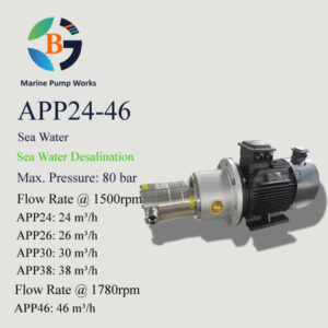 APP24-46 High Pressure Desalination Pumps