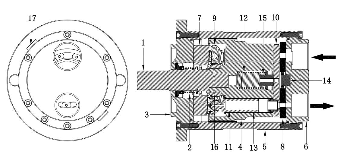 PAH High Pressure Pump Structure
