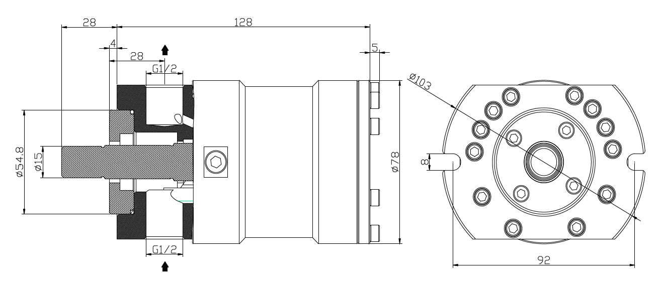 PAH3.6-6.2 high pressure pump size